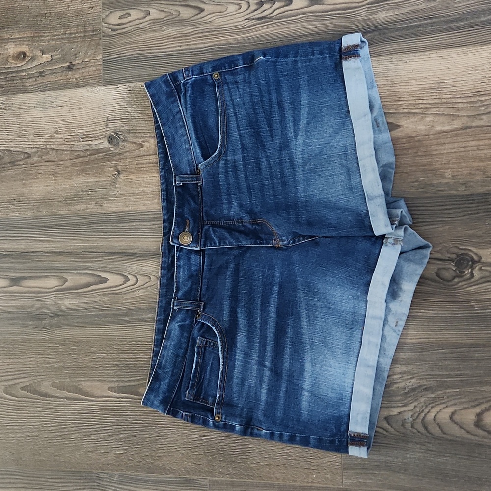Time and Tru Jean Shorts